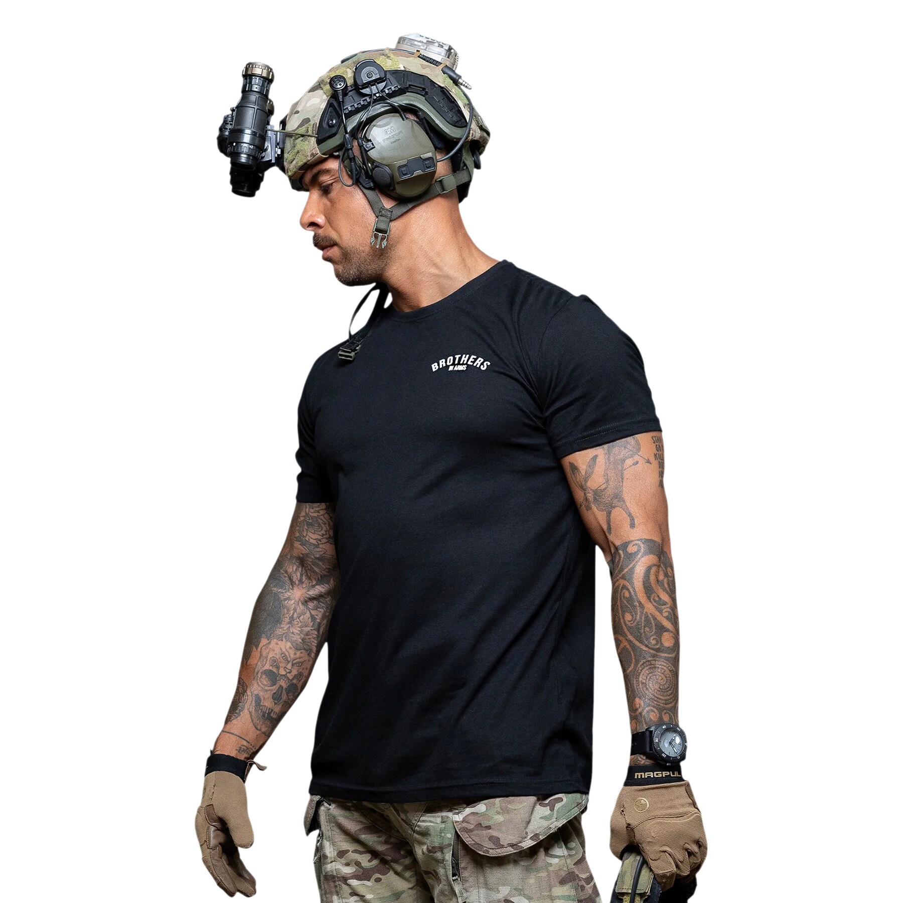 T-shirt Brothers In Arms Team - Black