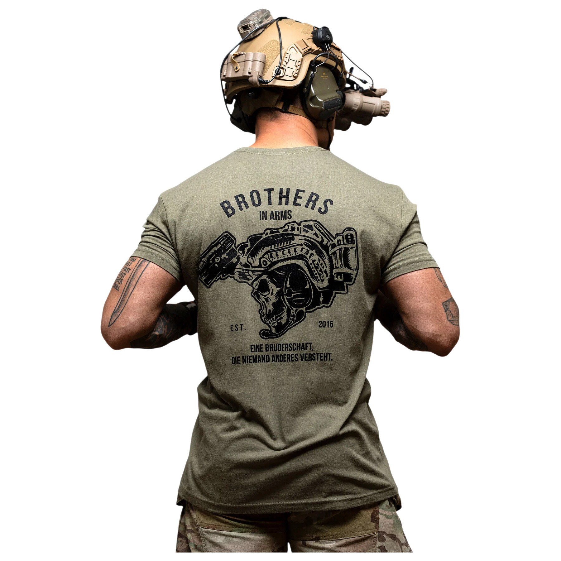 T-shirt Brothers In Arms Team - Olive