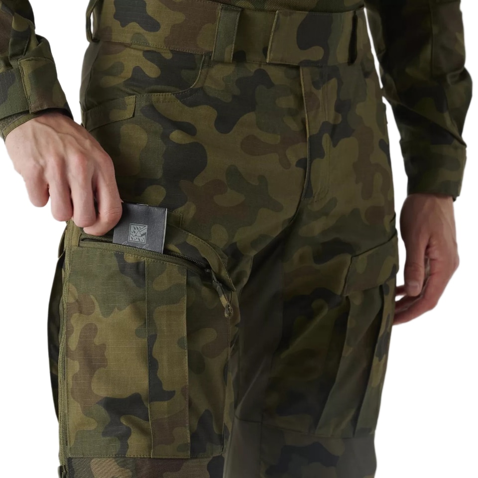 pantalon d'uniforme MCDU NyCo Rip-Stop Field Helikon-Tex - wz.93 Pantera PL Woodland