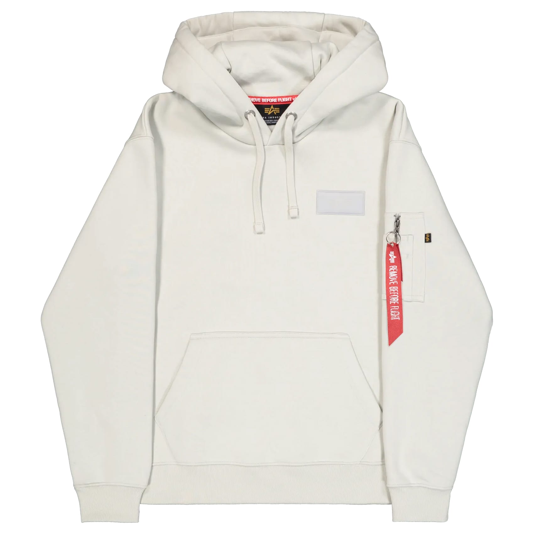 Sweat à capuche Backprint Mirror Camo Alpha Industries - Stone