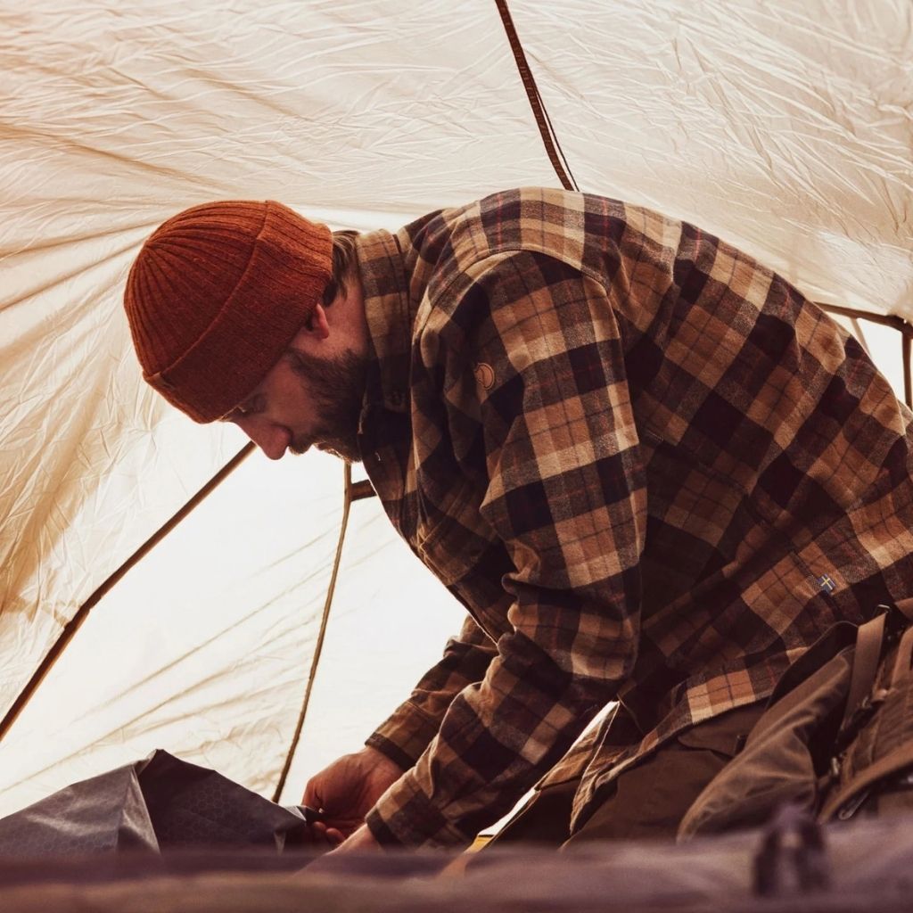 Bonnet Byron Hat Thin Fjallraven - Autumn Leaf