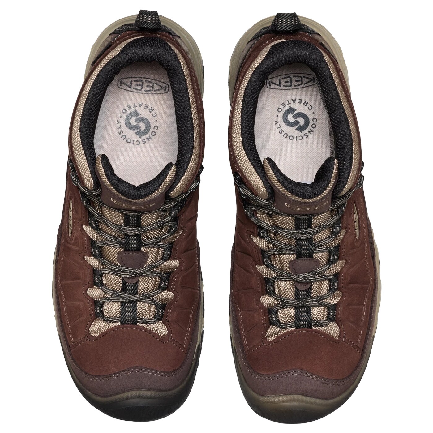 chaussures Targhee IV MID WP Keen - Java/Brindle