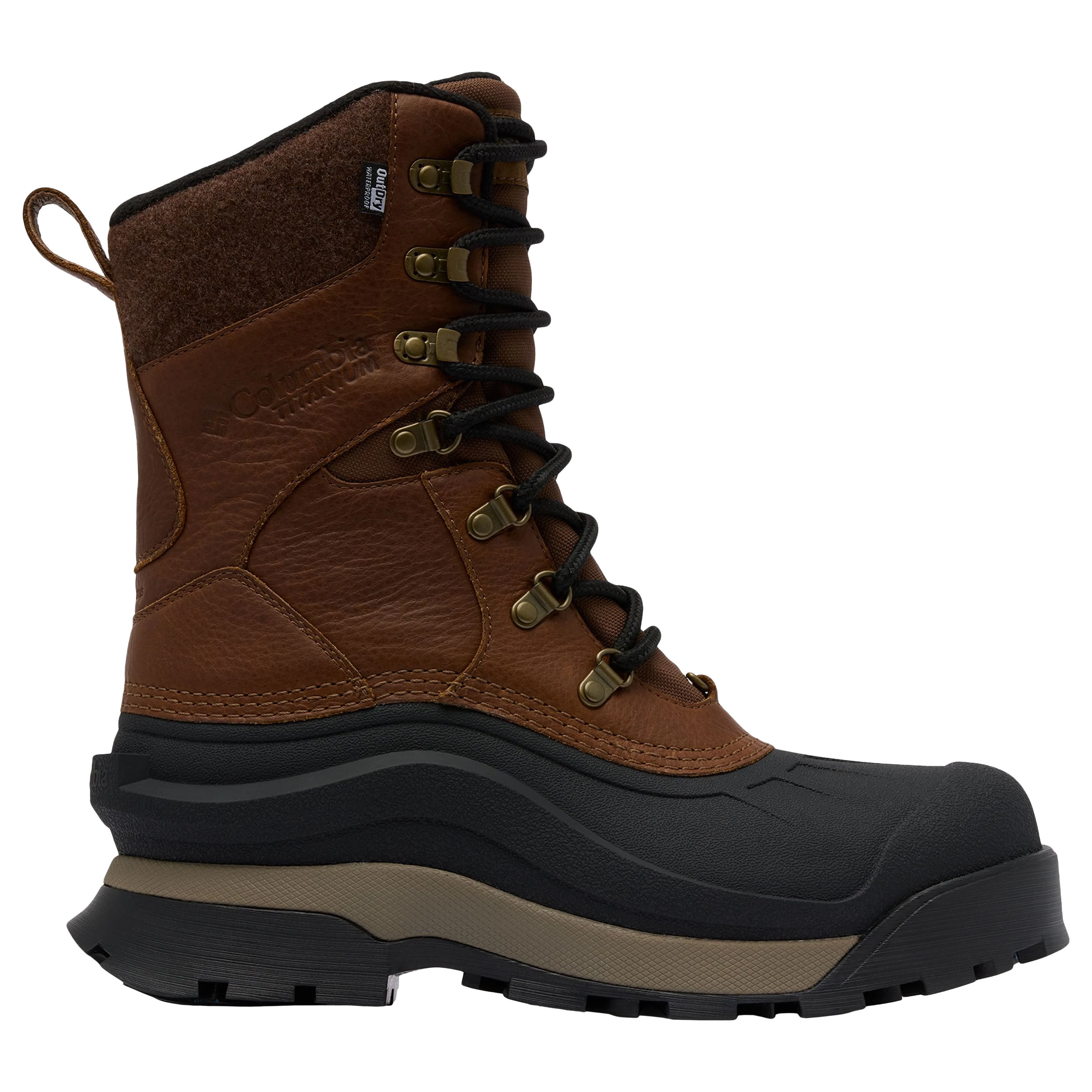 bottes de neige Bugaboot Peak Columbia - Light Brown/Black