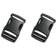 Boucle de fermeture 20 mm - 2 pcs. Tatonka - Black