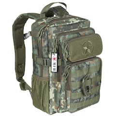 Sac à dos pour enfant US Assault Youngster 15 l MFH - Flecktarn