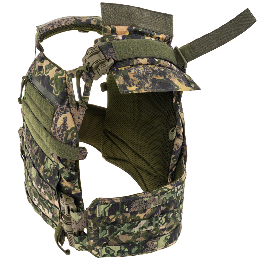 Gilet tactique Plate Carrier avec sac à dos Zip-On TMP-02 Maskpol - MAPA