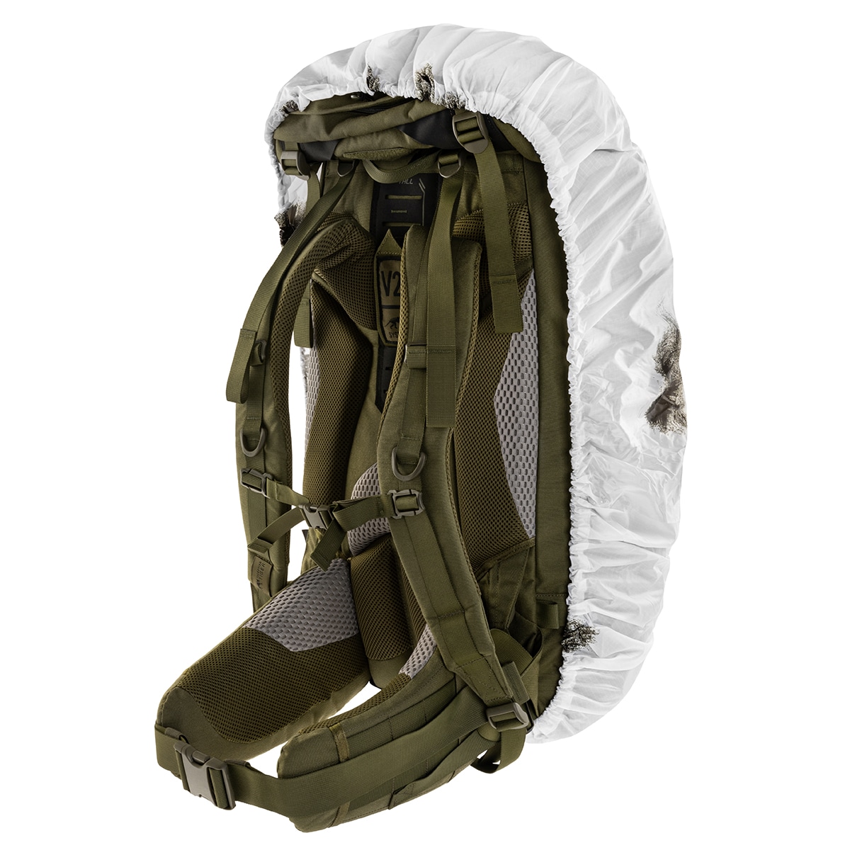 Housse pour sac à dos 80 L Mil-Tec - Snow Camo 