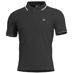 Polo Aniketos Stripes Pentagon - Black