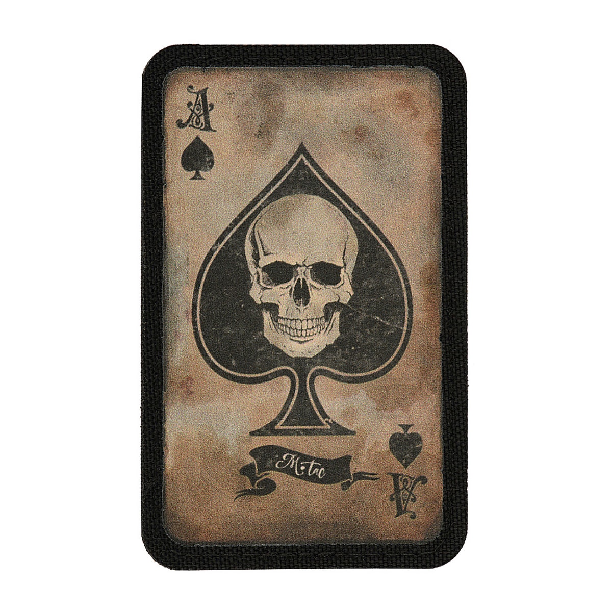 Patch Ace Of Spades M-Tac - Coyote/Black