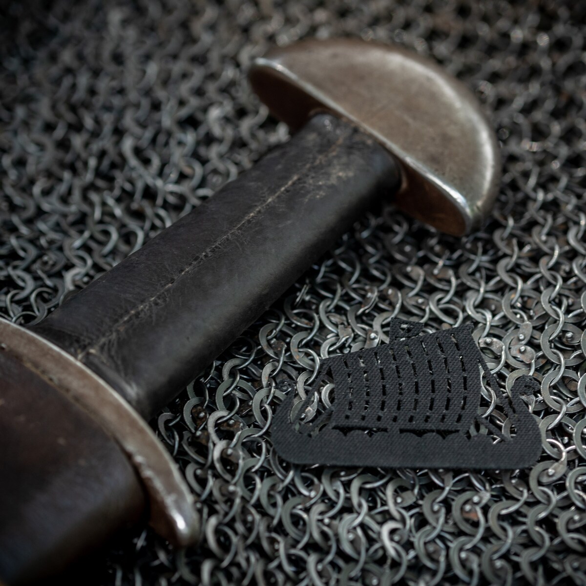 Patch Drakkar Laser Cut M-Tac - Black 