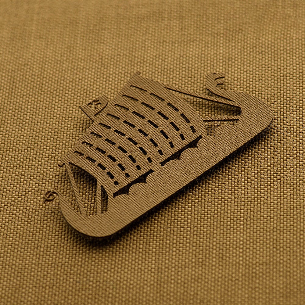 Patch Drakkar Laser Cut M-Tac - Coyote