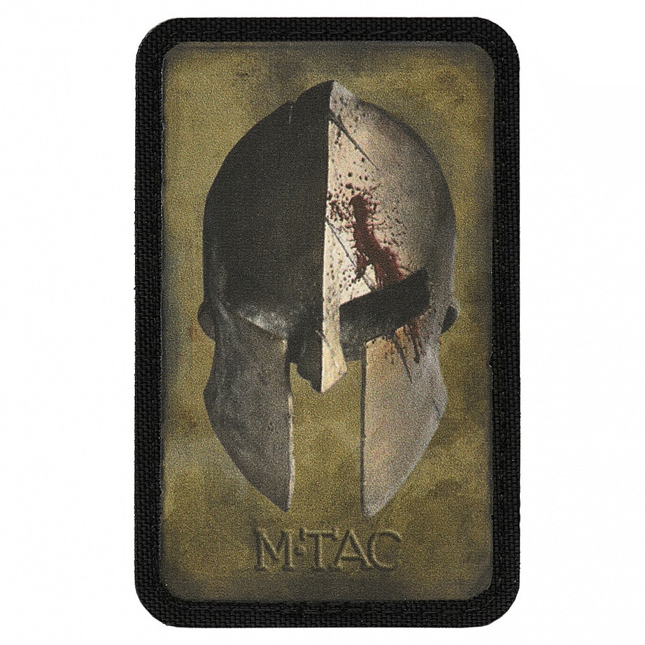 Patch Spartan Helmet Ranger M-Tac - Green/Black