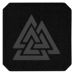 Patch Valknut Laser Cut M-Tac Black/Grey
