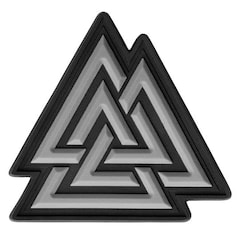 Patch Valknut PVC M-Tac M-Tac - Black/Grey 