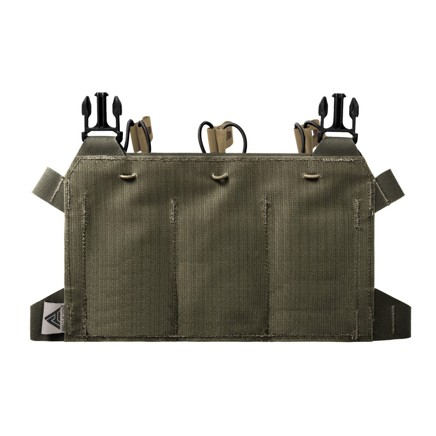 Pochette Skeletonized Triple 223 Flap Direct Action - Ranger Green