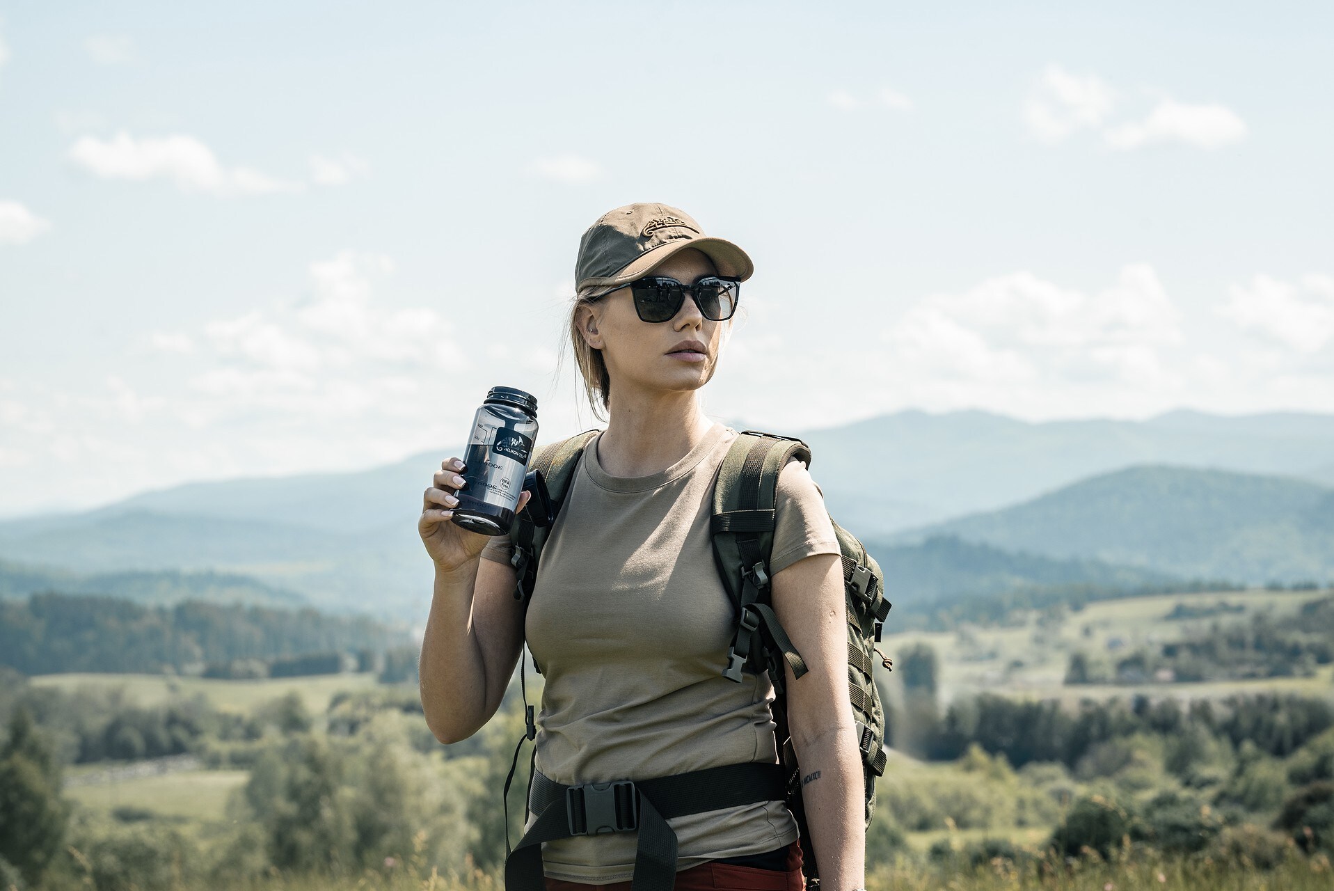 Bouteille touristique 550 ml Helikon - Smoked