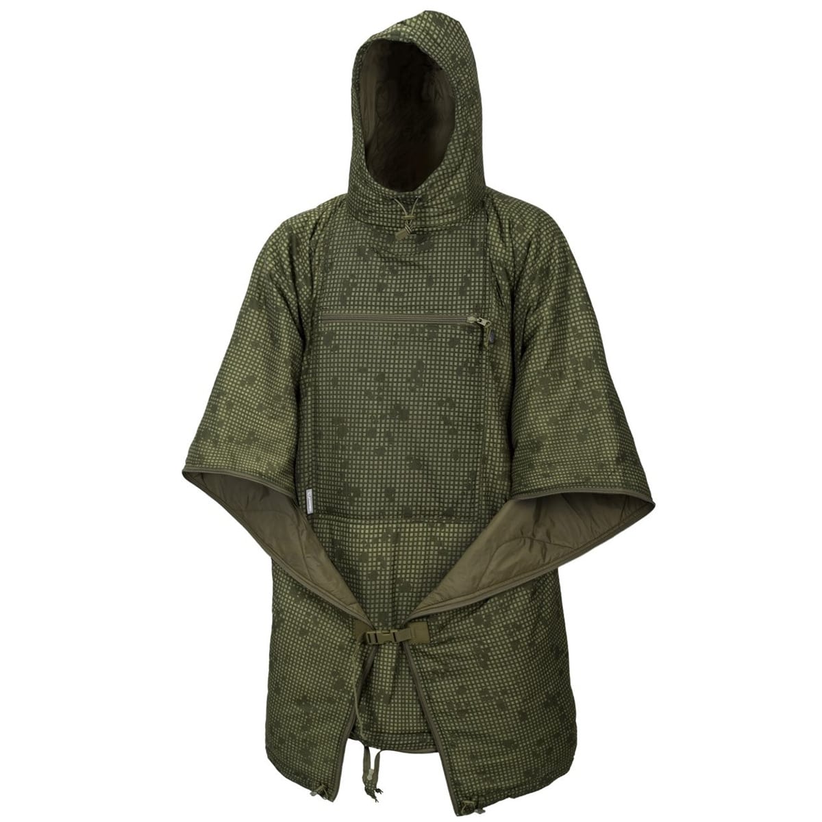 Poncho avec fonction sac de couchage Swagman Roll Climashield Apex Helikon - Desert Night Camo