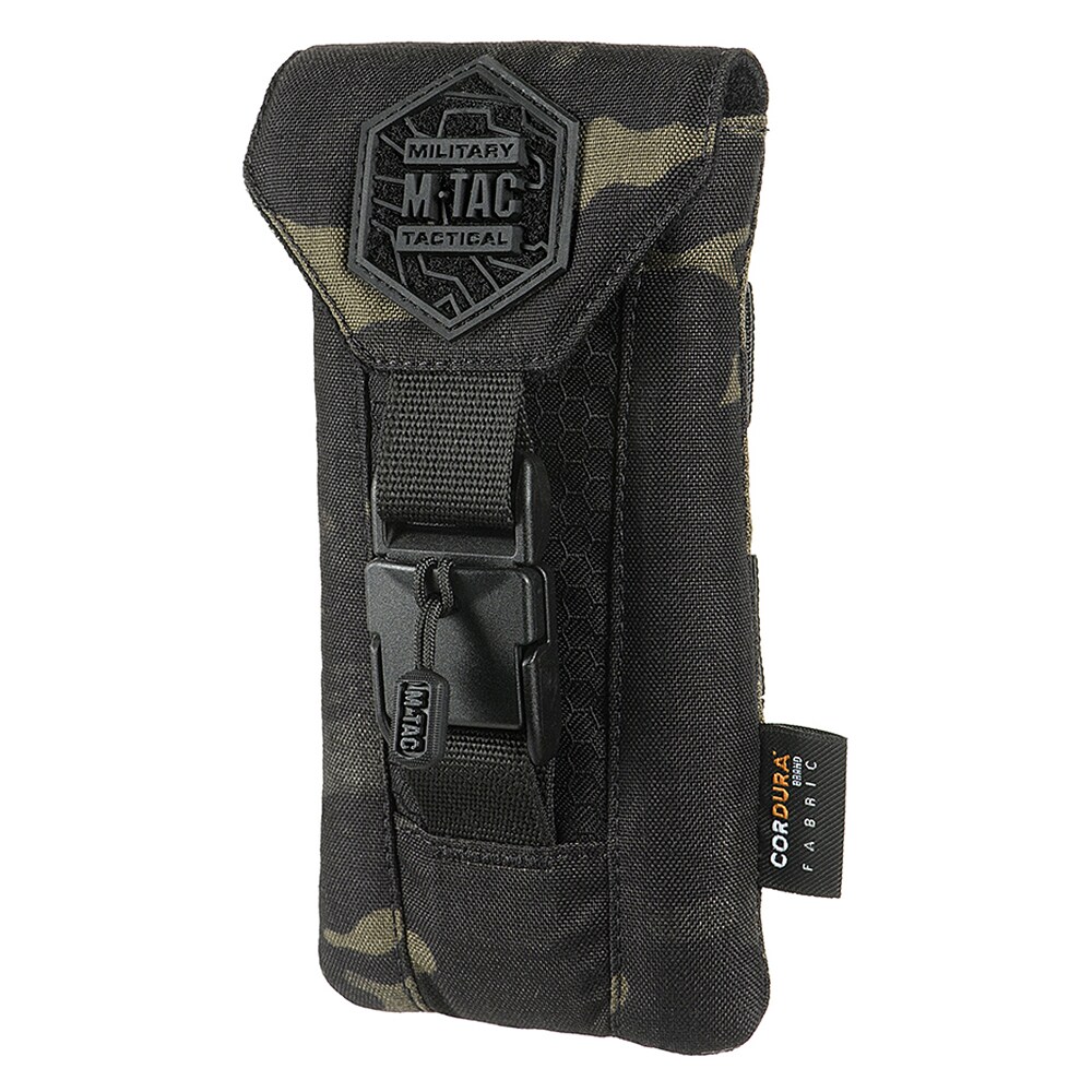 Étui pour téléphone Elite Medium Hex M-Tac - MultiCam Black 