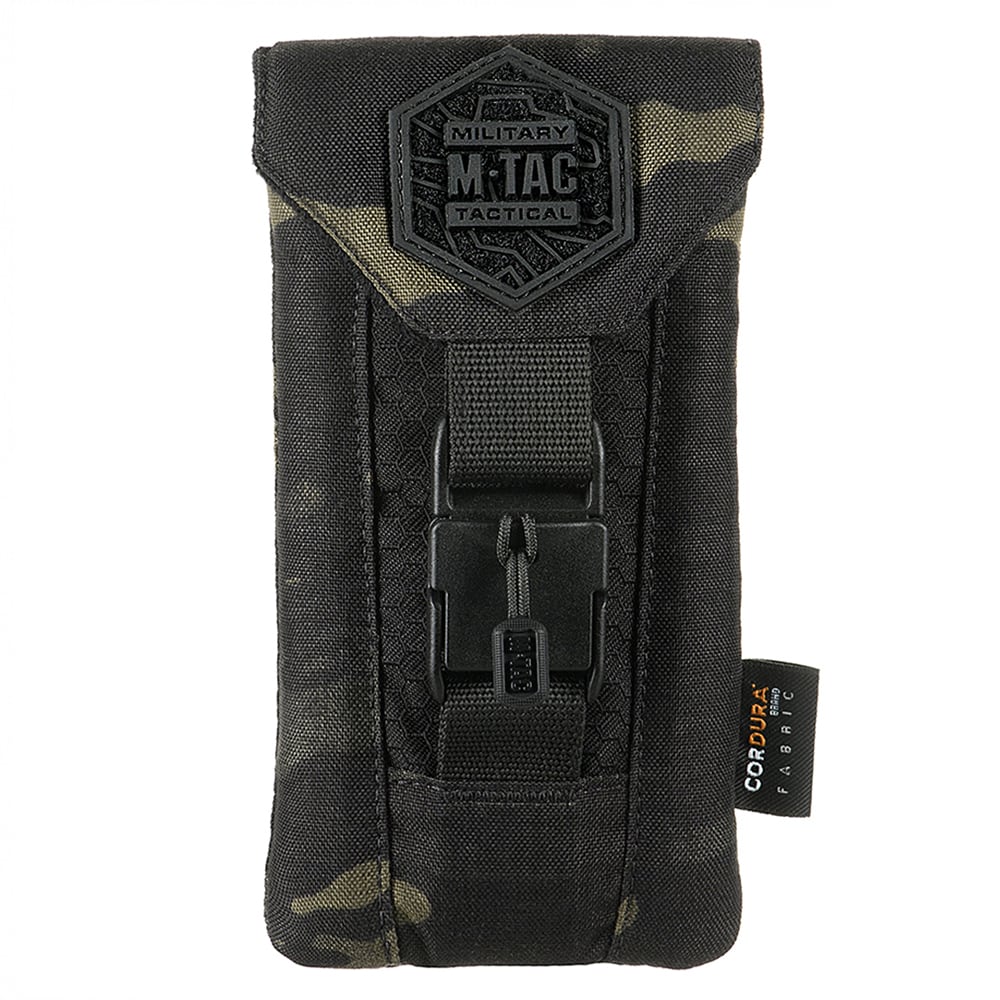 Étui pour téléphone Elite Medium Hex M-Tac - MultiCam Black 