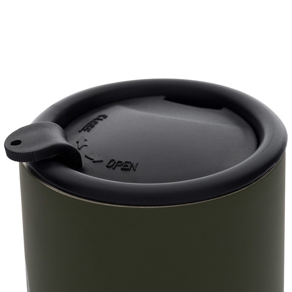 Mug thermique avec couvercle 0,28 l M-Tac - Olive