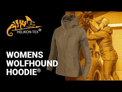 Veste pour femme Wolfhound Hoodie Helikon - US Woodland