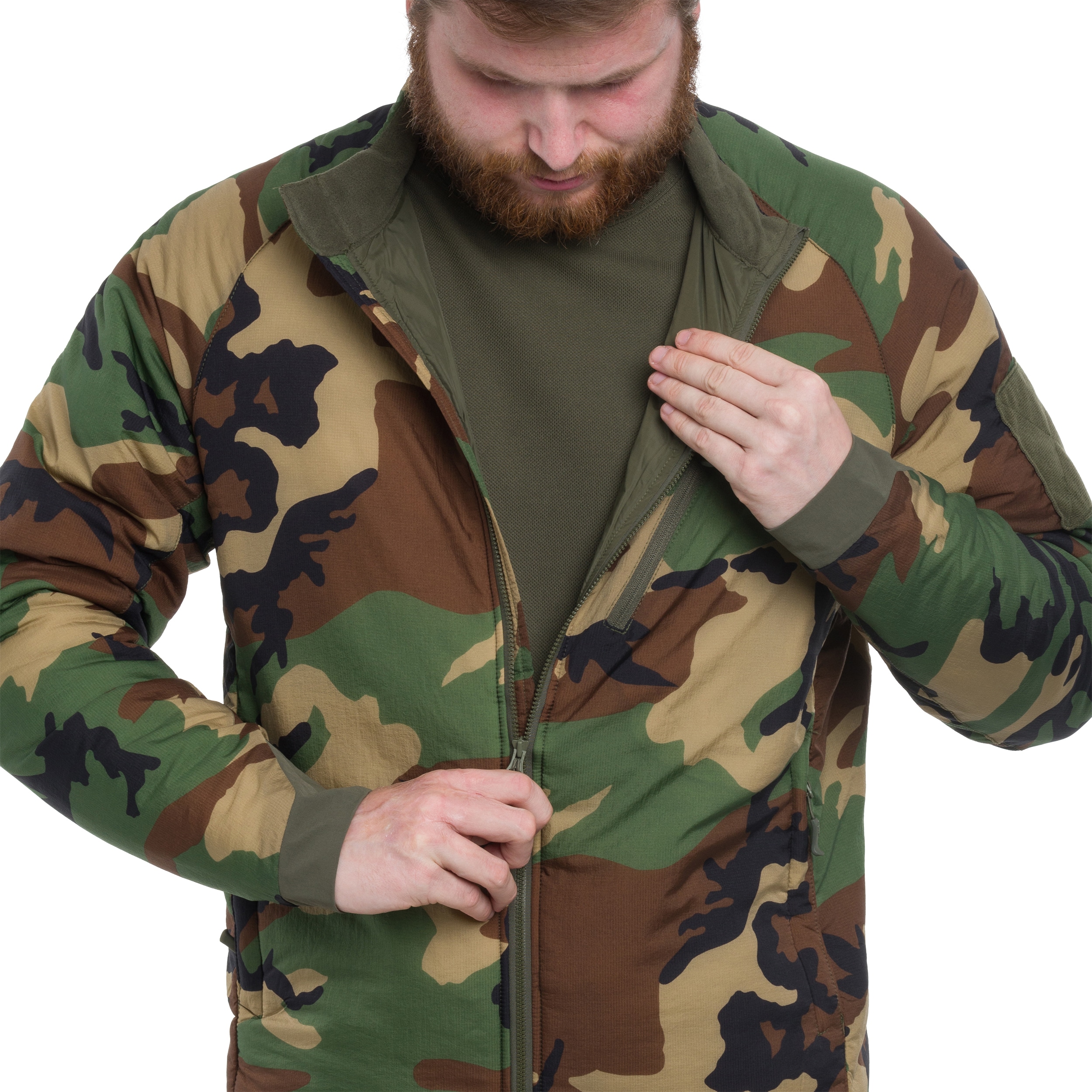 Veste Wolfhound Climashield Apex Helikon-Tex - US Woodland