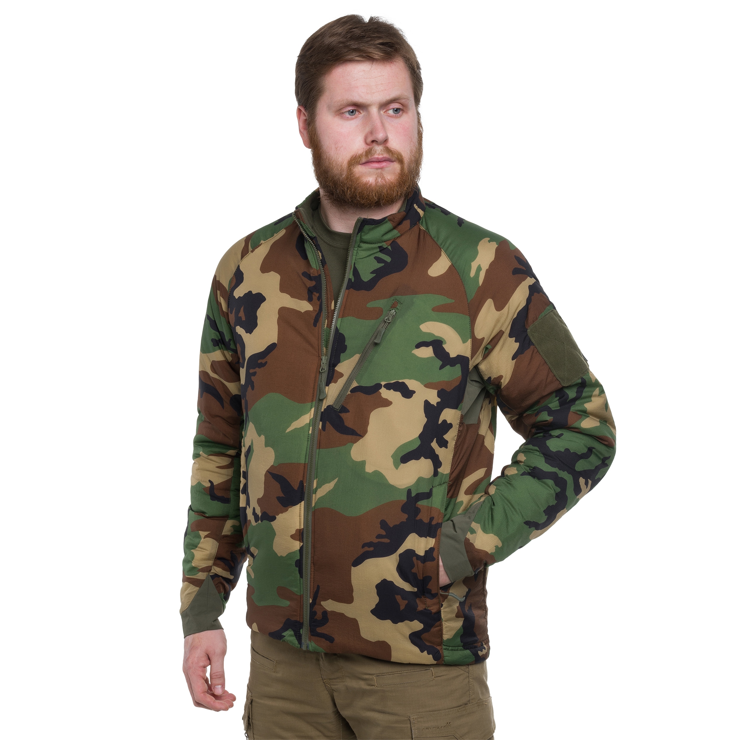 Veste Wolfhound Climashield Apex Helikon-Tex - US Woodland