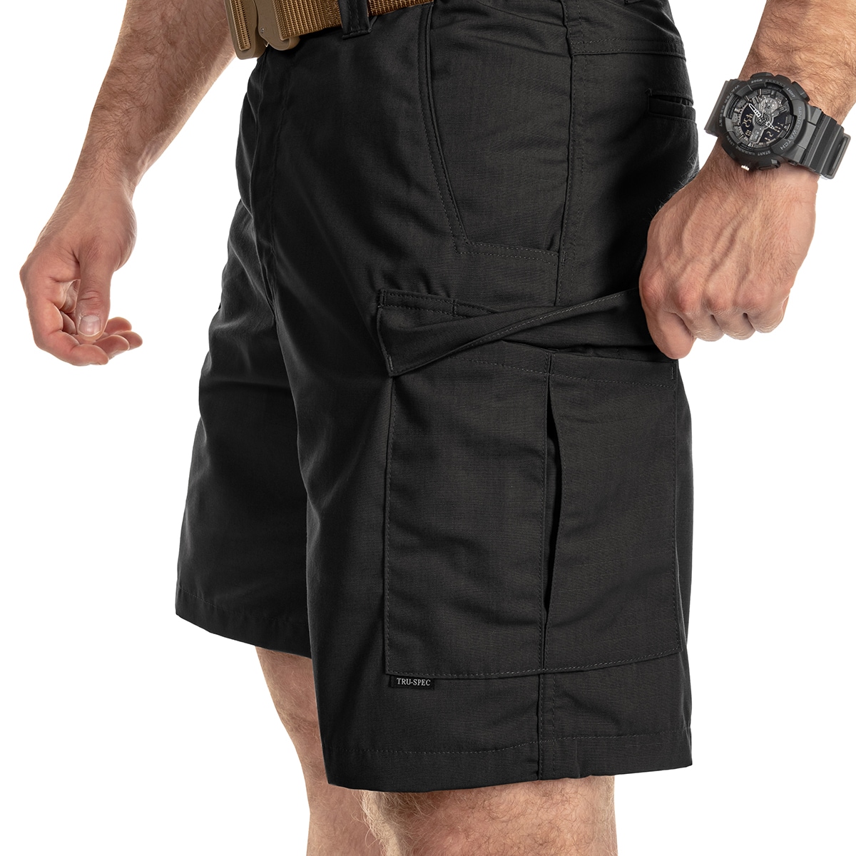 Short Tactical Cargo Tru-Spec  - Black