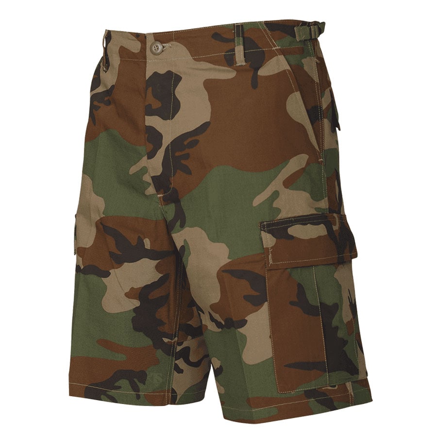 Short BDU Cotton Rip-Stop Tru-Spec - Woodland