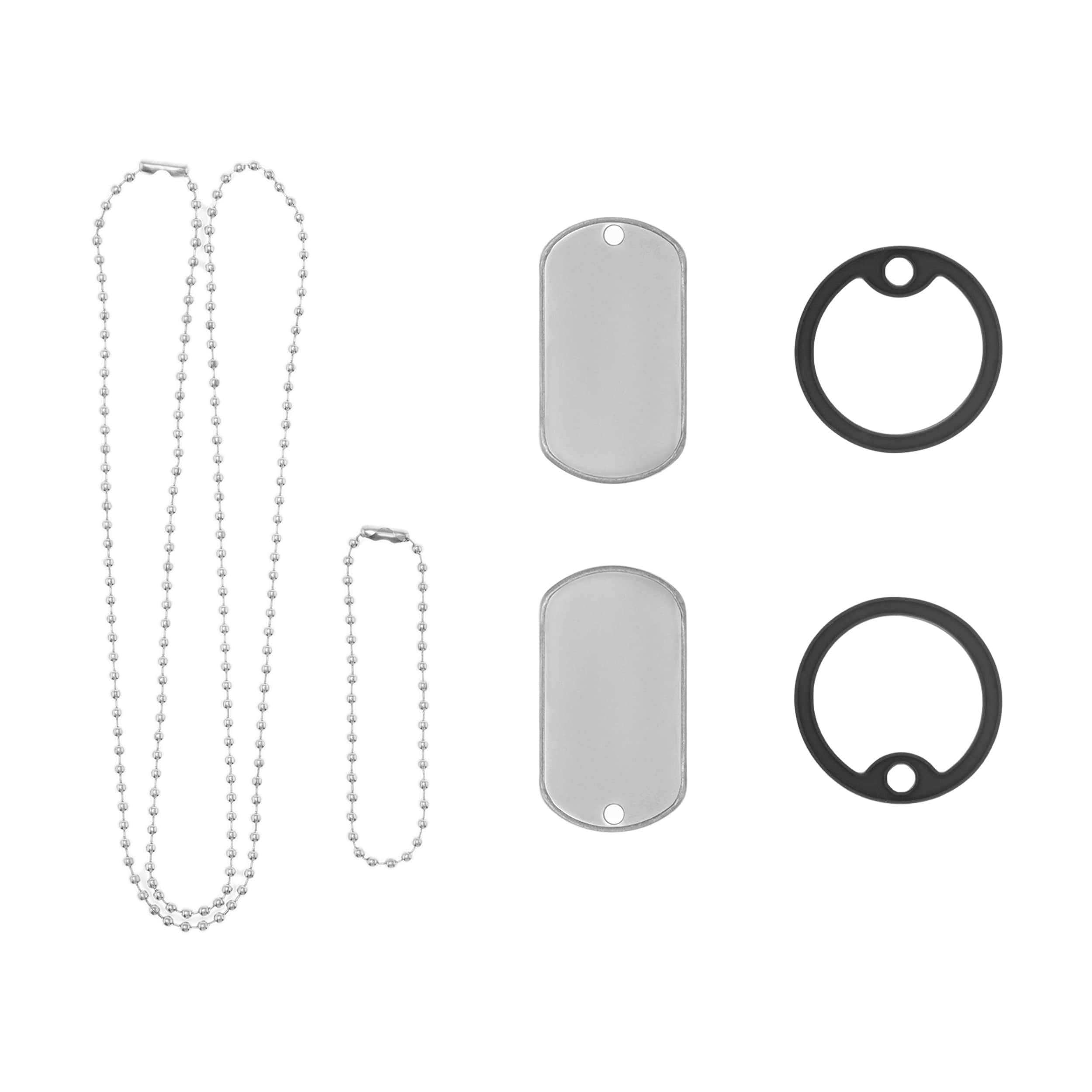 Plaques didentité avec gravure US Dog Tag Mil-Tec