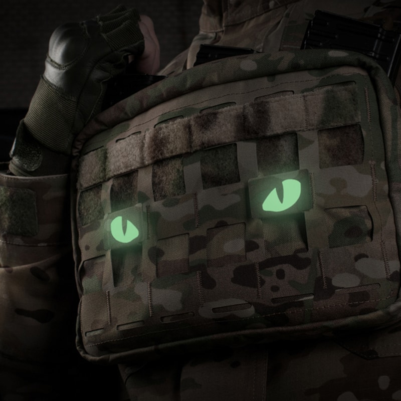 Patch Tiger Eyes Laser Cut (para) M-Tac - Multicam