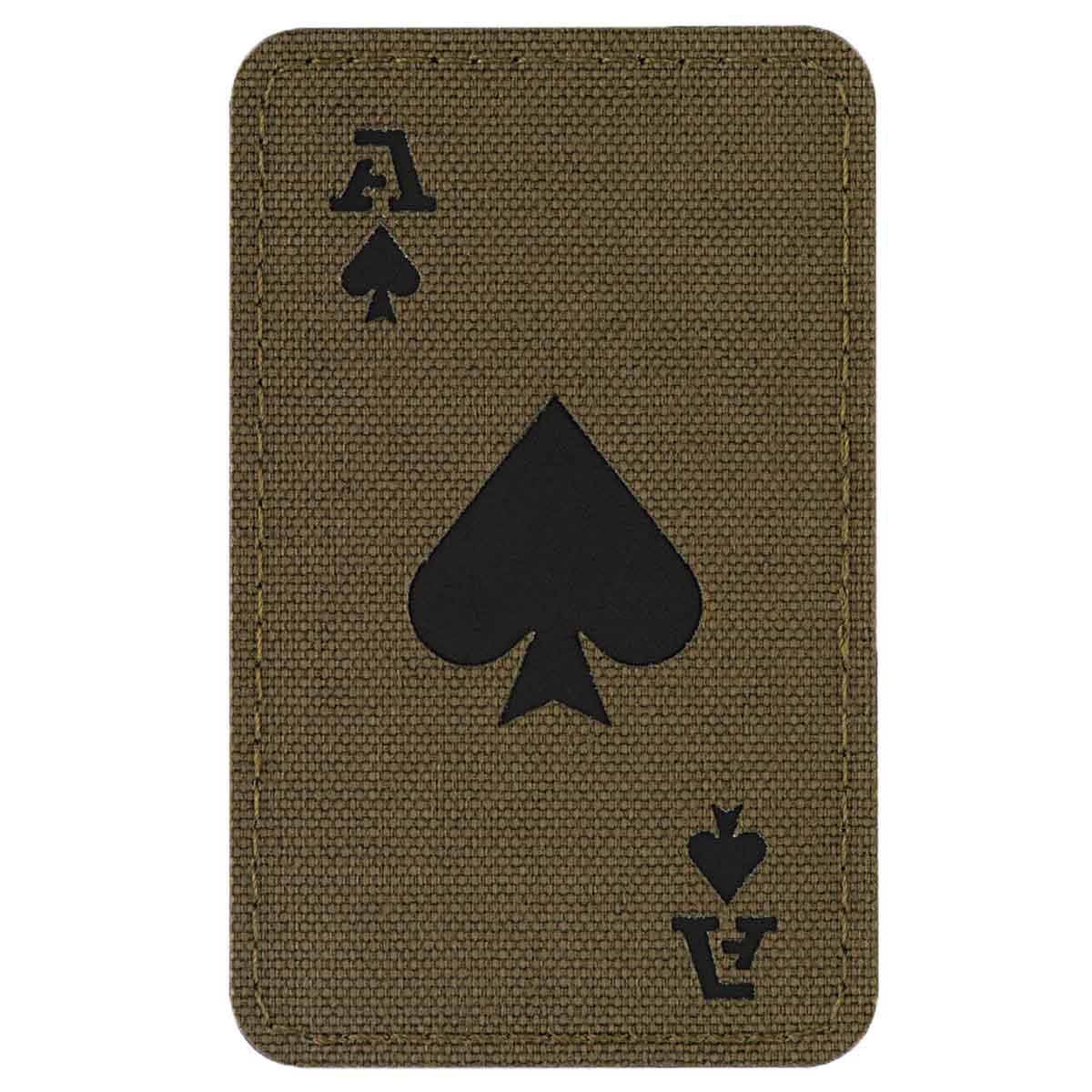 Patch Ace Of Spades Laser Cut M-Tac - Ranger Green/Black