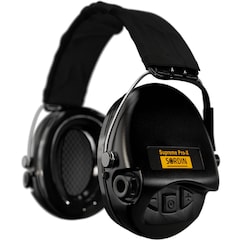 Protecteurs auditifs actifs  Supreme Pro-X Sordin - Black