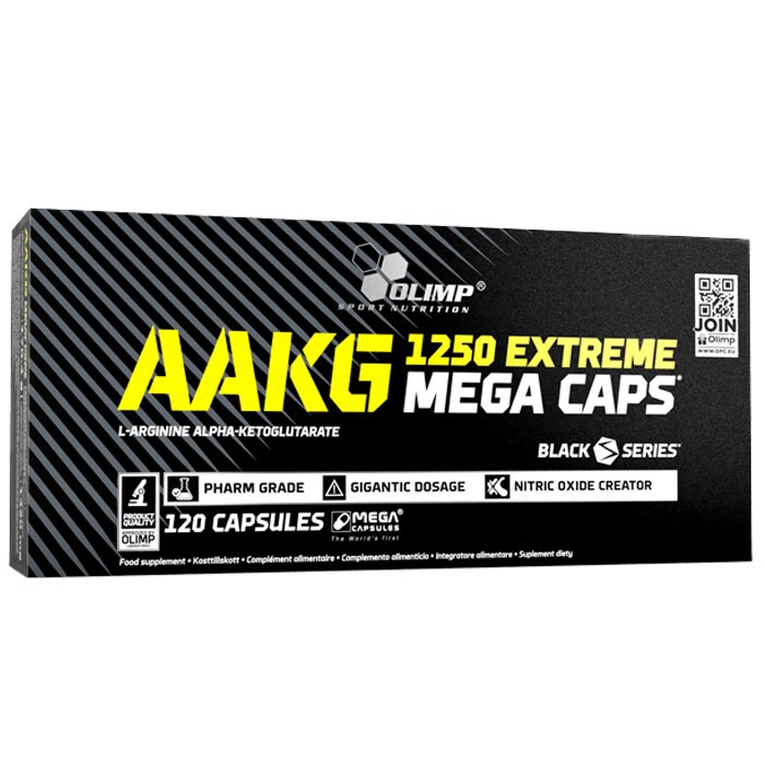 AKKG  1250 Extreme Mega Caps 120  comprimés - supplément Olimp Sport Nutrition