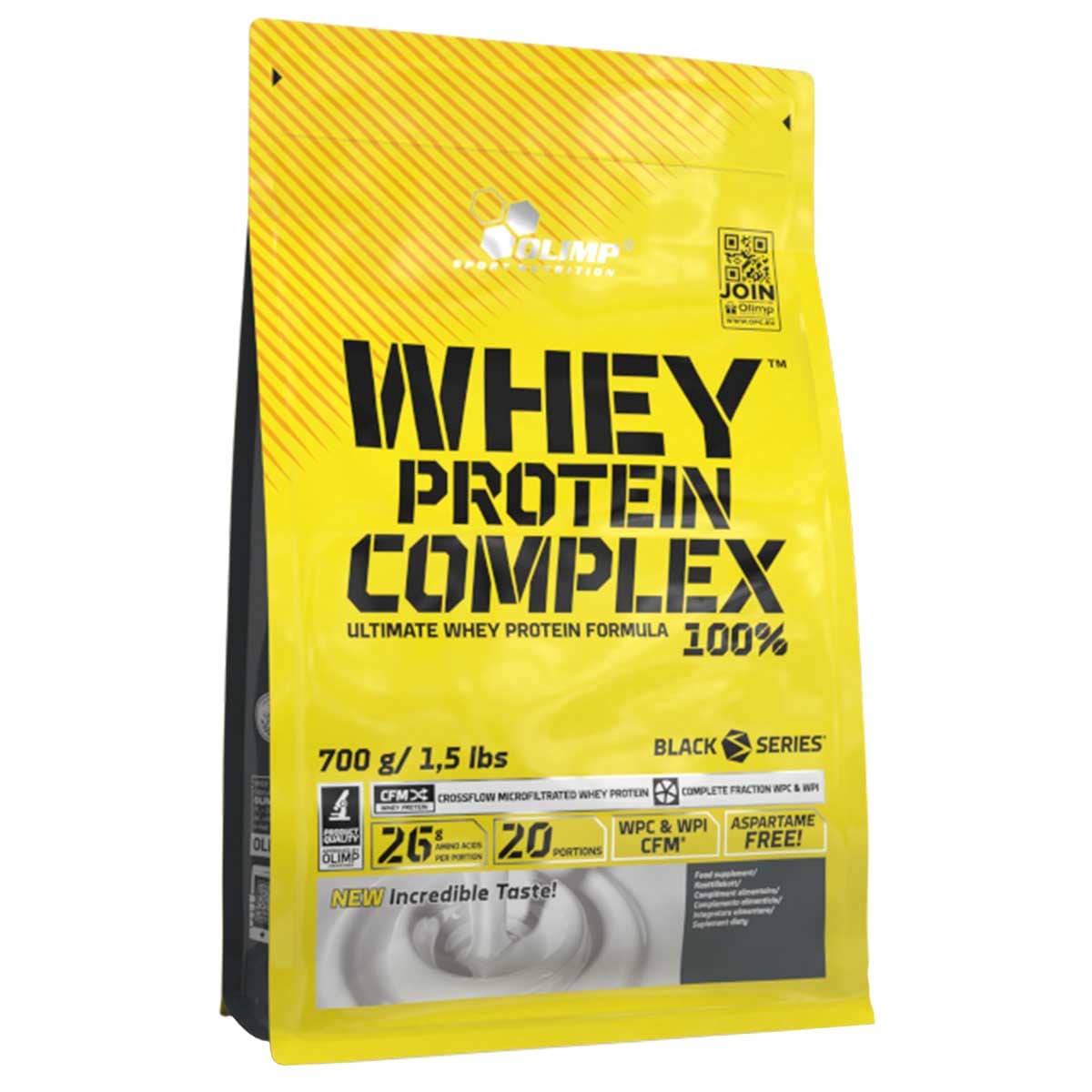 Supplément protéiné  Whey Protein Complex 100% 700g Ice Coffe - supplément alimentaire Olimp