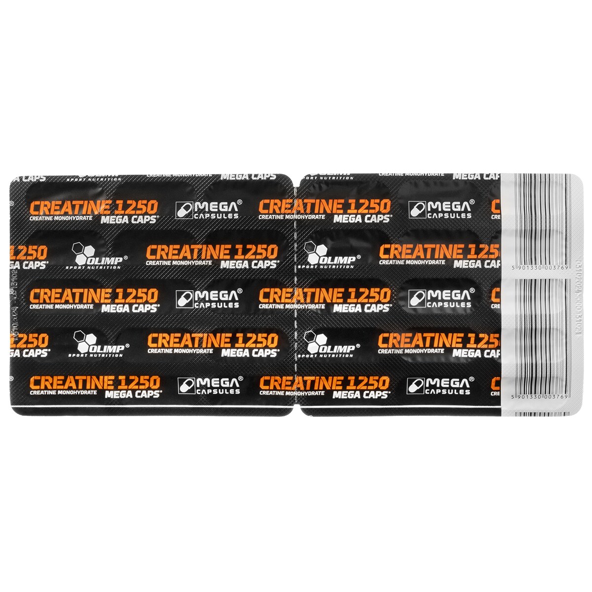 Créatine 1250 Extreme Mega Caps 30 comprimés - supplément Olimp ...
