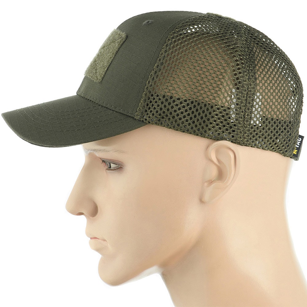 Casquette avec velcro Vent Flex RipStop M-Tac - Army Olive