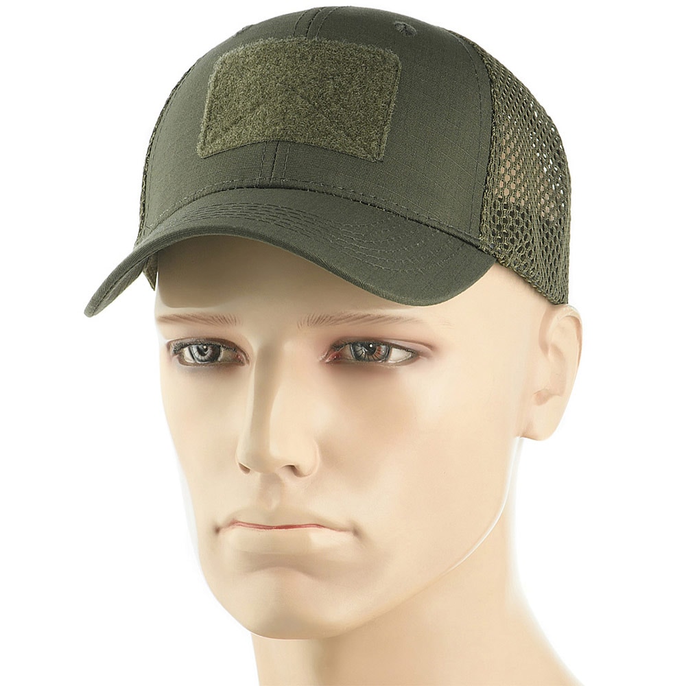 Casquette avec velcro Vent Flex RipStop M-Tac - Army Olive