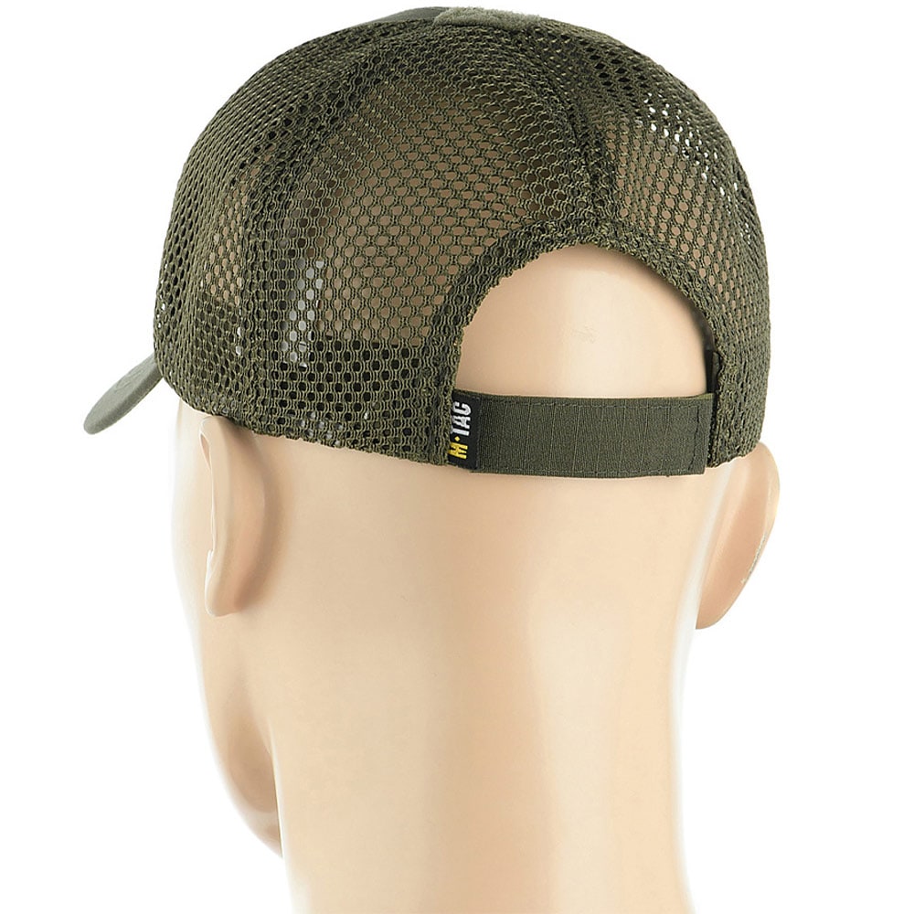 Casquette avec velcro Vent Flex RipStop M-Tac - Army Olive