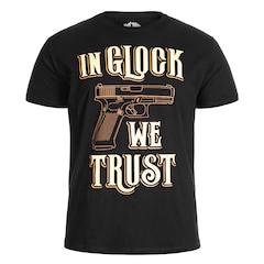 T-Shirt In Glock We Trust War Hog - Black