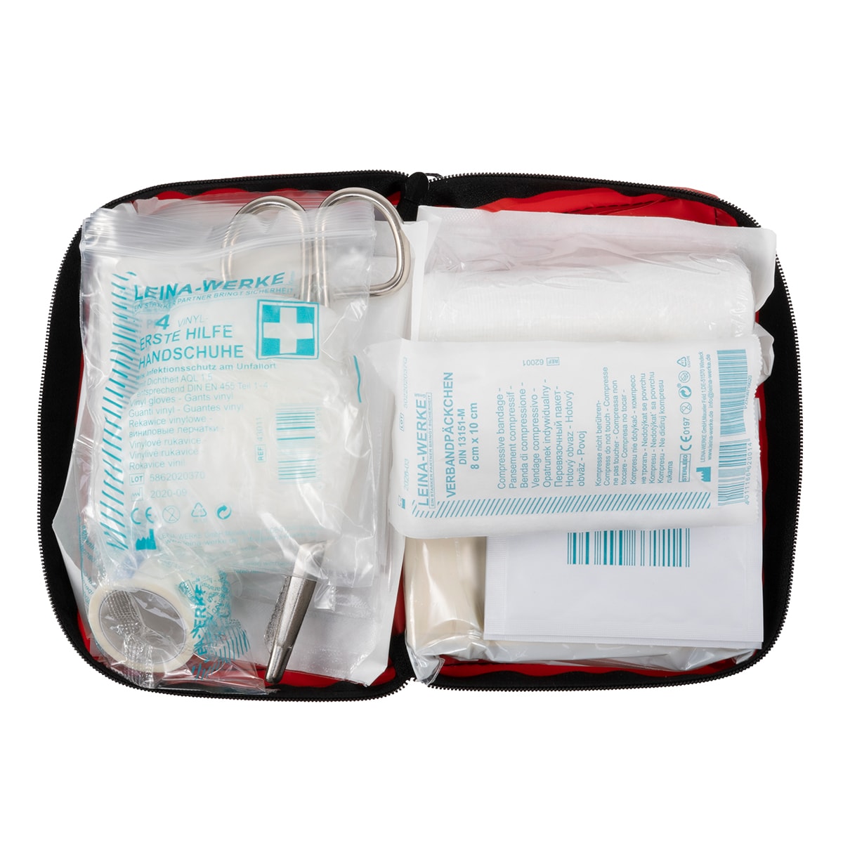 Trousse de premiers secours de voyage Vera - Red