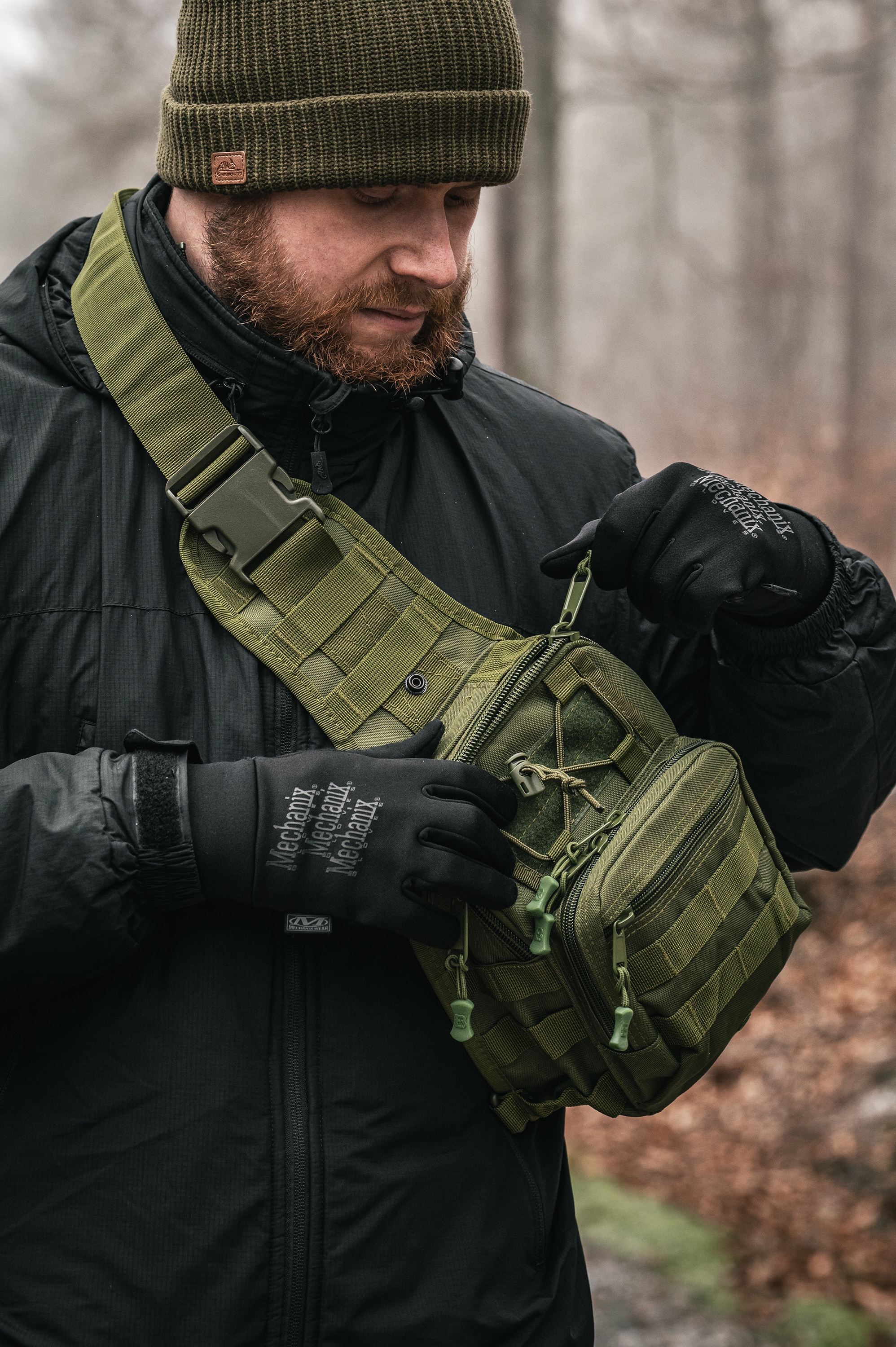 Sac Sling Tactical 10 L Badger Outdoor - Olive