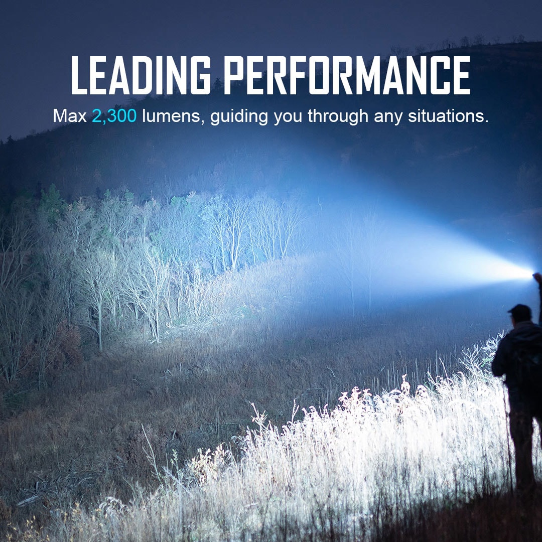 Lampe de poche Warrior 3S  - 2300 lumensOlight- OD Green