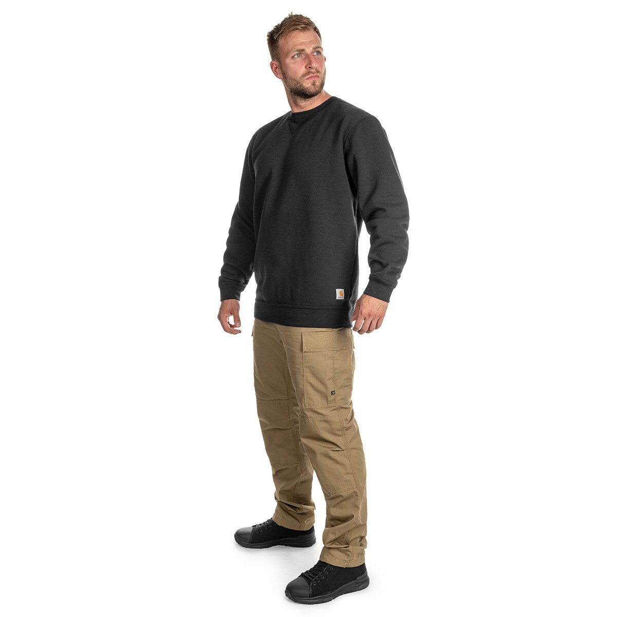 Sweatshirt Carhartt Midweight à col rond – Black