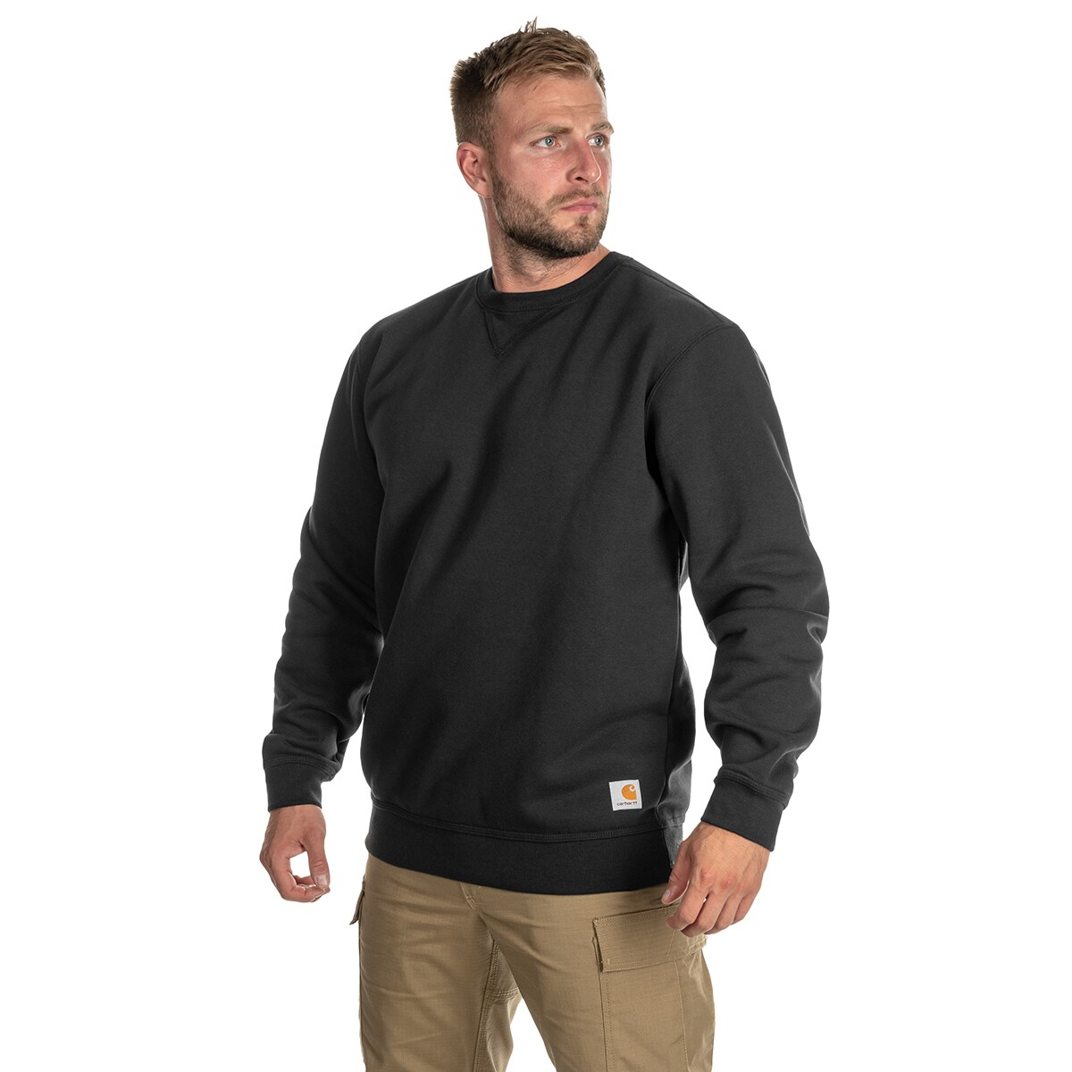Sweatshirt Carhartt Midweight à col rond – Black