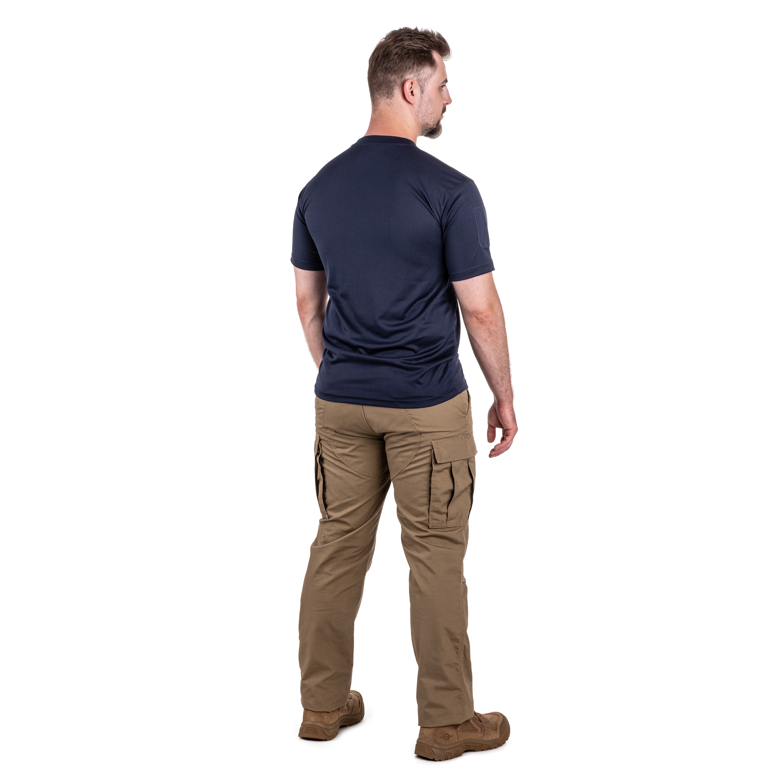 T-shirt thermoactif Tactical Short Sleeve Mil-Tec - Dark Blue 