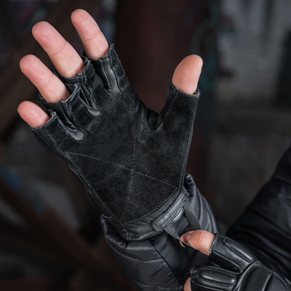 Gants tactique sans doigts Assault Tactical Mk.1 M-Tac - Black