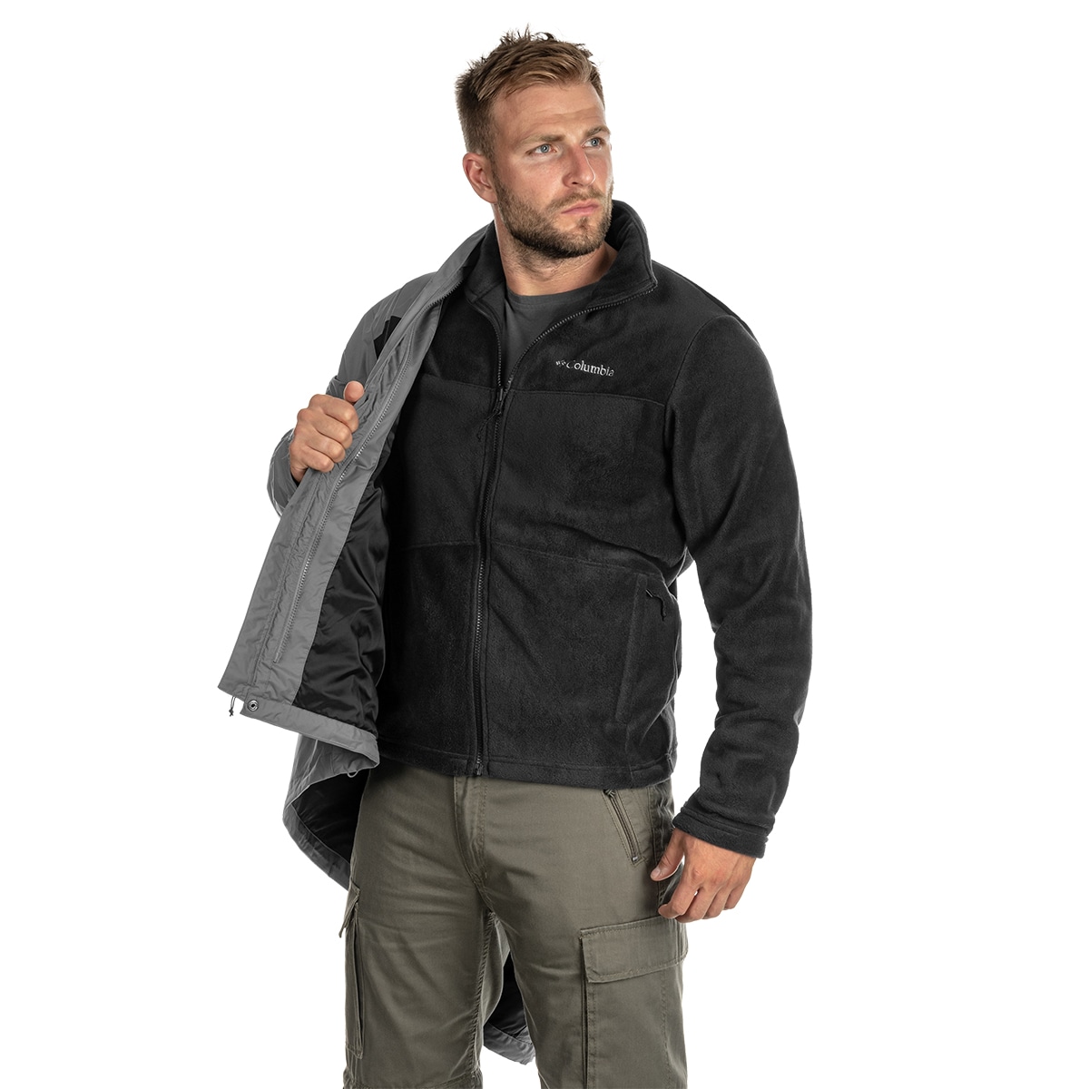 Veste Tunnel Falls Interchange City Columbia - Grey/Black