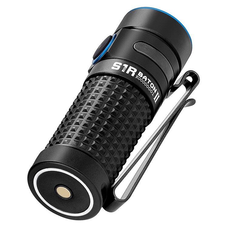 Lampe de poche rechargeable S1R II Baton - 1000 lumens Olight - Black