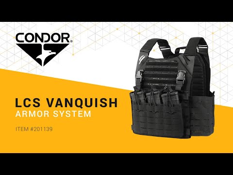Gilet tactique LCS Vanquish S.T. Condor - Black